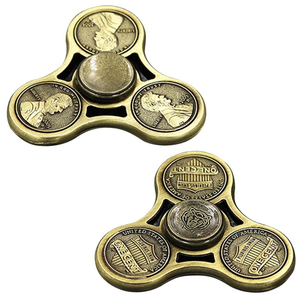 Con Quay Fidget Spinner Hình Đồng Xu Cao Cấp Eđẹp