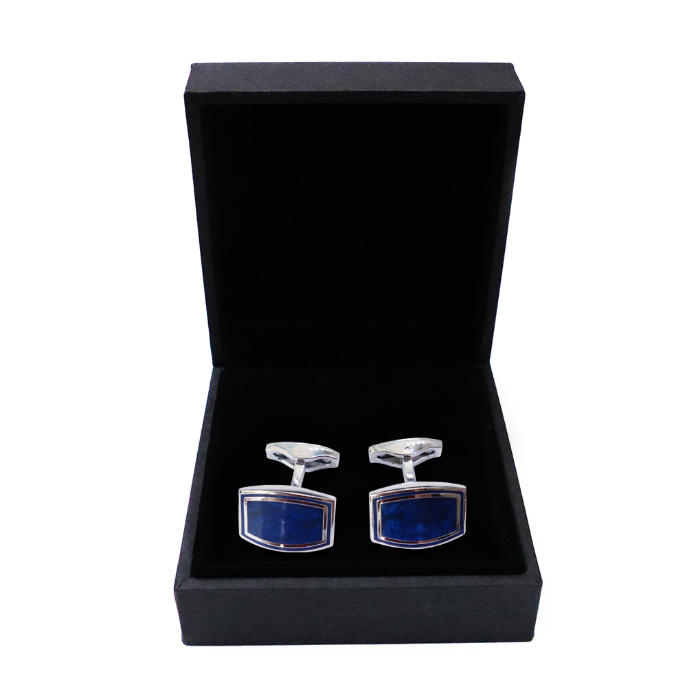 Khuy măng set, cufflinks măng set-Khuy măng set cài áo cho nam  màu trắng kim MSTK012