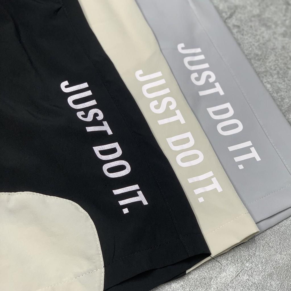 Quần chạy bộ, Tập Gym Nam Cao Cấp Just Do It, siêu nhẹ, thoáng mát, trẻ trung năng động JDI001