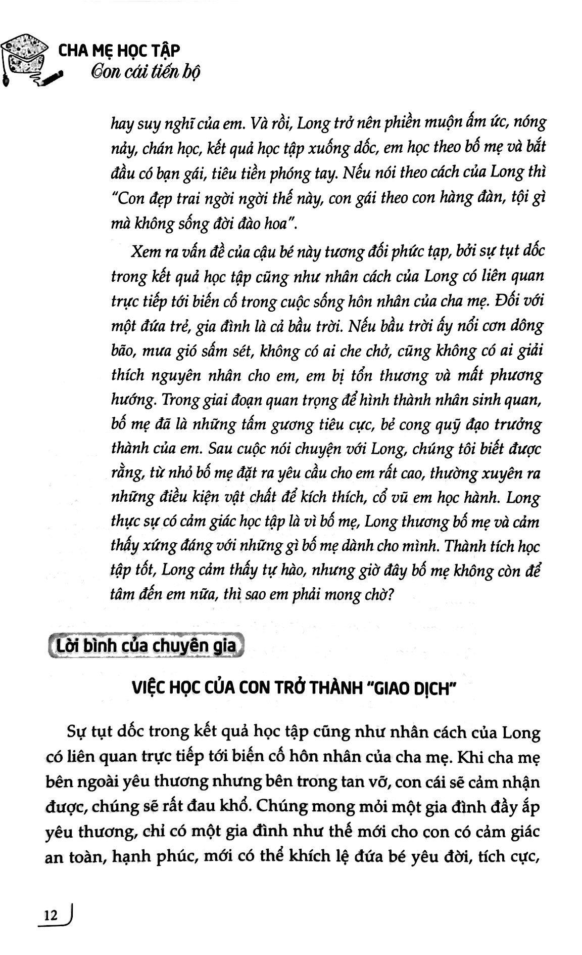 Cha Mẹ Học Tập, Con Cái Tiến Bộ