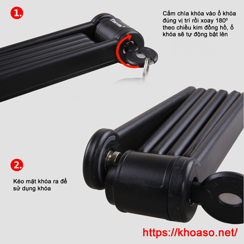 Khóa mật khẩu xe máy TY 3881 – B