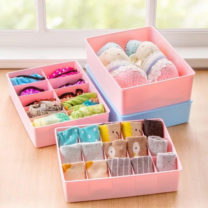 Bộ 3 khay đựng đồ lót, tất đa năng Homestar