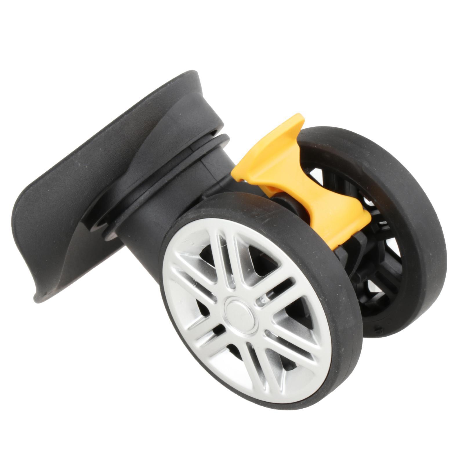 2 Pieces Replacement Luggage Wheels A19 Travel Suitcase Wheels Luggage Mute Wheel for Luggage Box