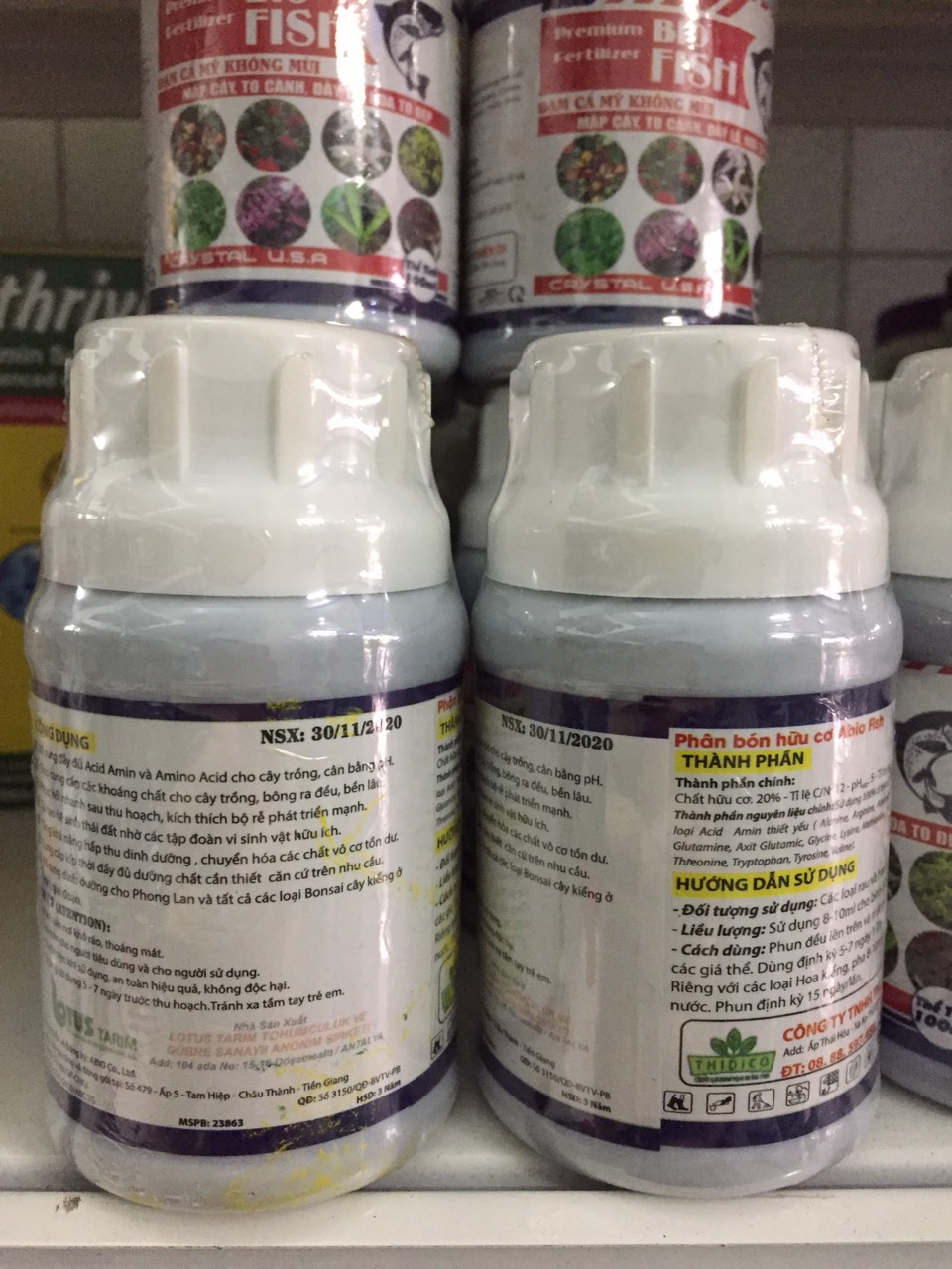 Đạm cá Mỹ không mùi BIO FISH - 100ml