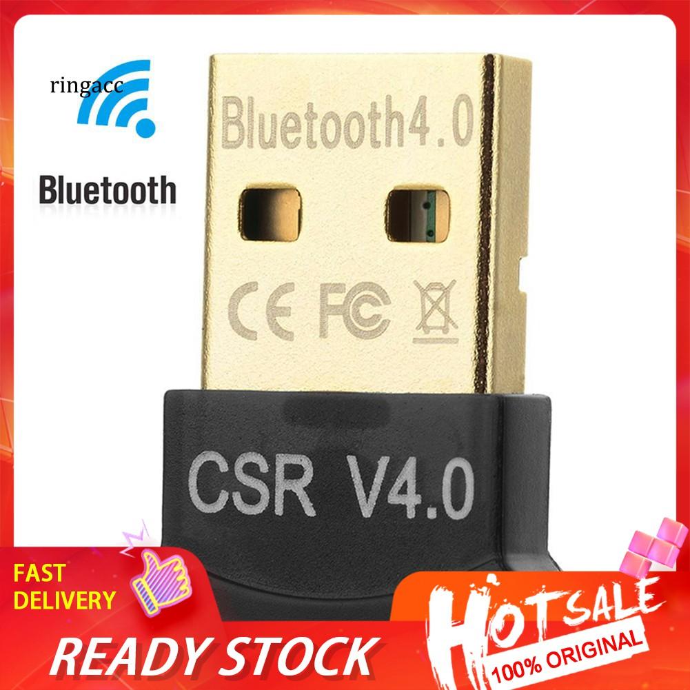 Usb Bluetooth 4.0 Nhận Tín Hiệu Âm Thanh Cho Laptop Windows 8 / 10 Mac Linux