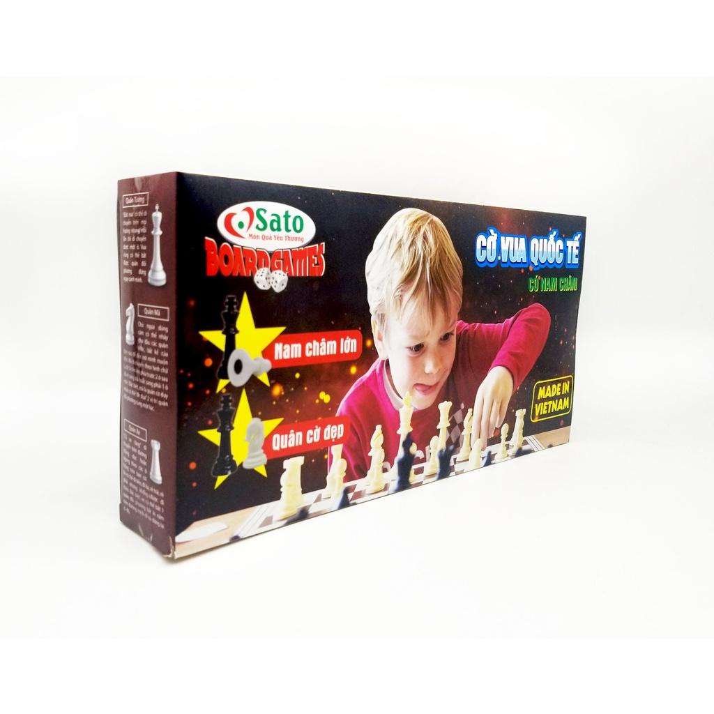 Đồ chơi cờ vua nam châm cao cấp  sato