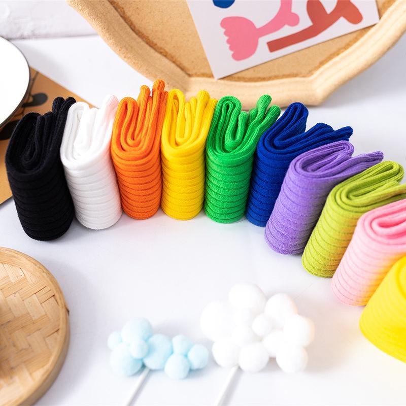 Tất Bé Trai Tất Bé Gái Từ 2-12 Tuổi Cao Cổ 100% Cotton Hàng Xuất Nhật Tất Trẻ Em Siêu Mềm Mịn PK75