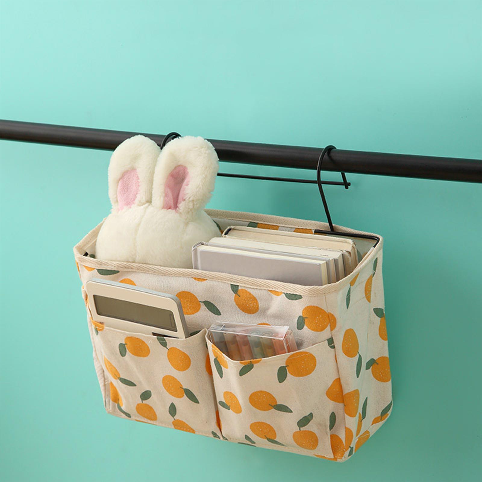 Bedside Caddy Waterproof Multi Pockets for College Dorm Room Traveling Sofa