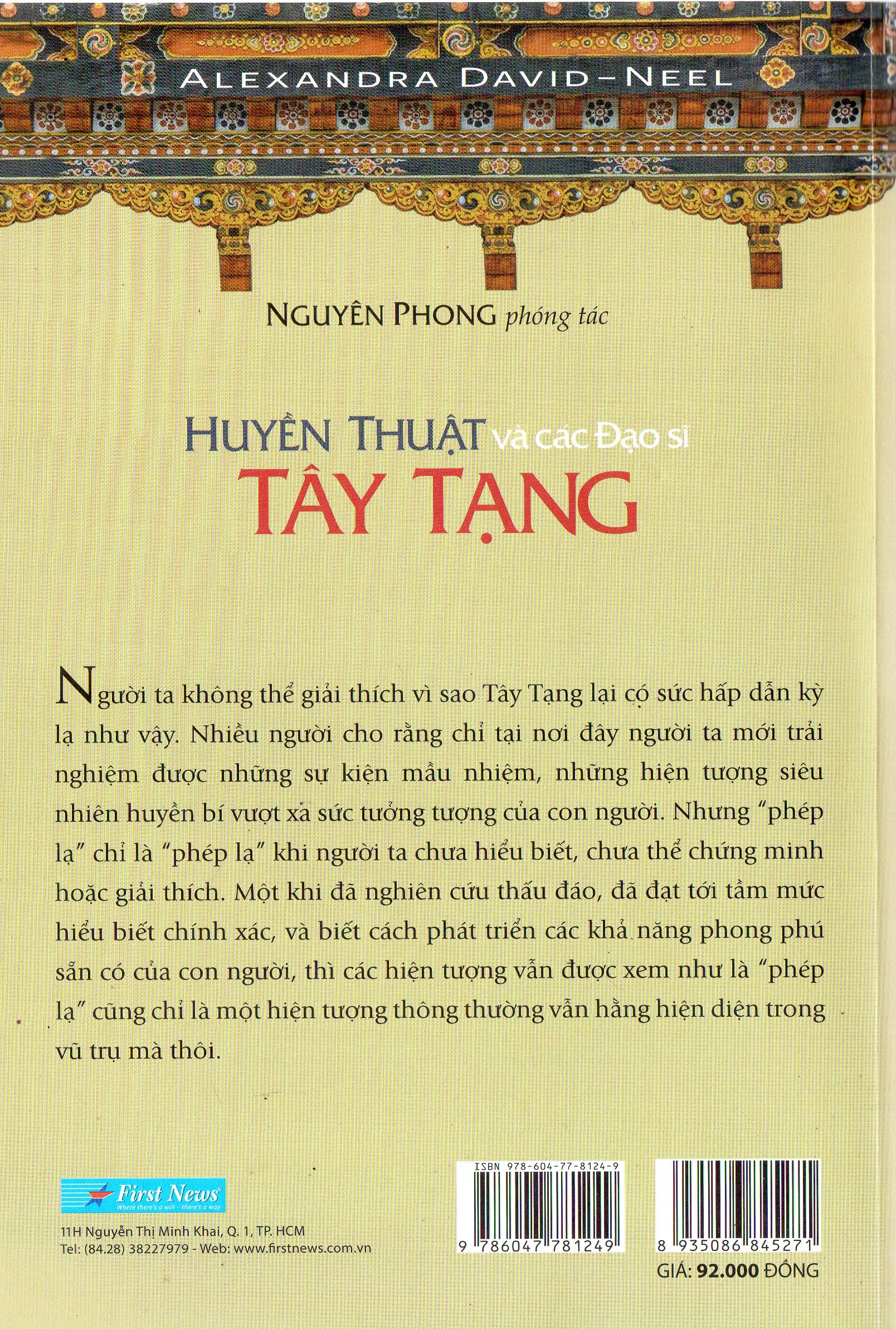 Huyền thuật và các đạo sĩ Tây Tạng - Alexandra David Neel