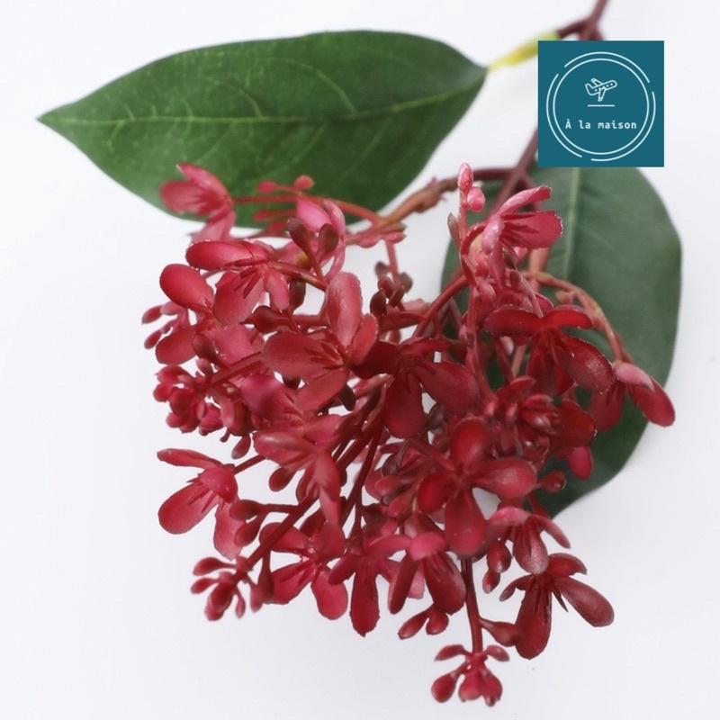 Cành hoa Môi cao 39cm nhiều nhánh hoa nhỏ xinh, hoa trang trí thiết kế, hoa cô dâu, hoa cưới