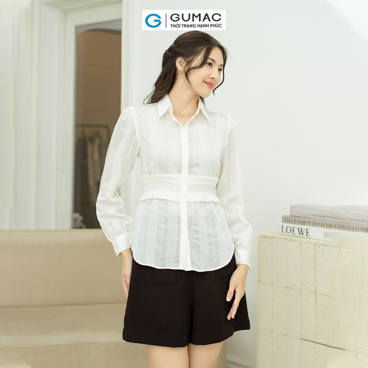 Quần short kiểu túi đắp GUMAC QD09053