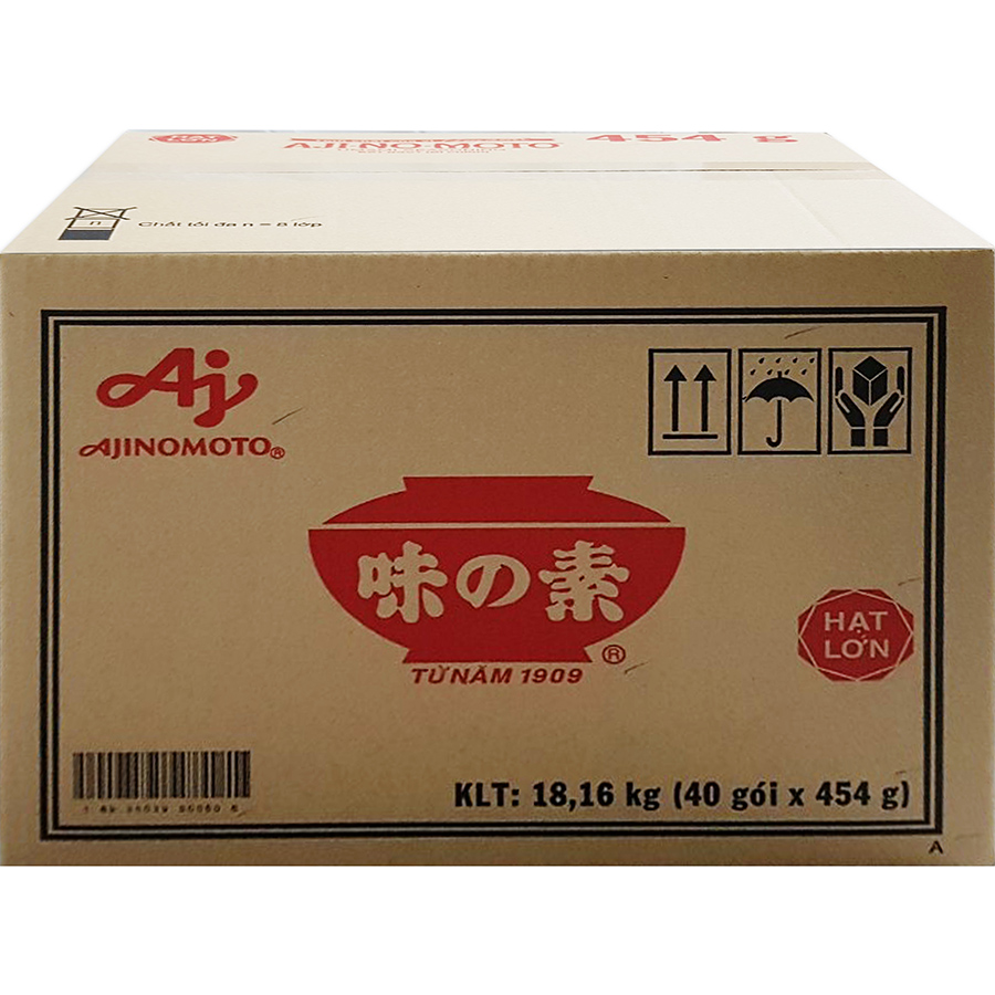 Thùng 40 Gói Bột Ngọt AJINOMOTO 454g/Gói