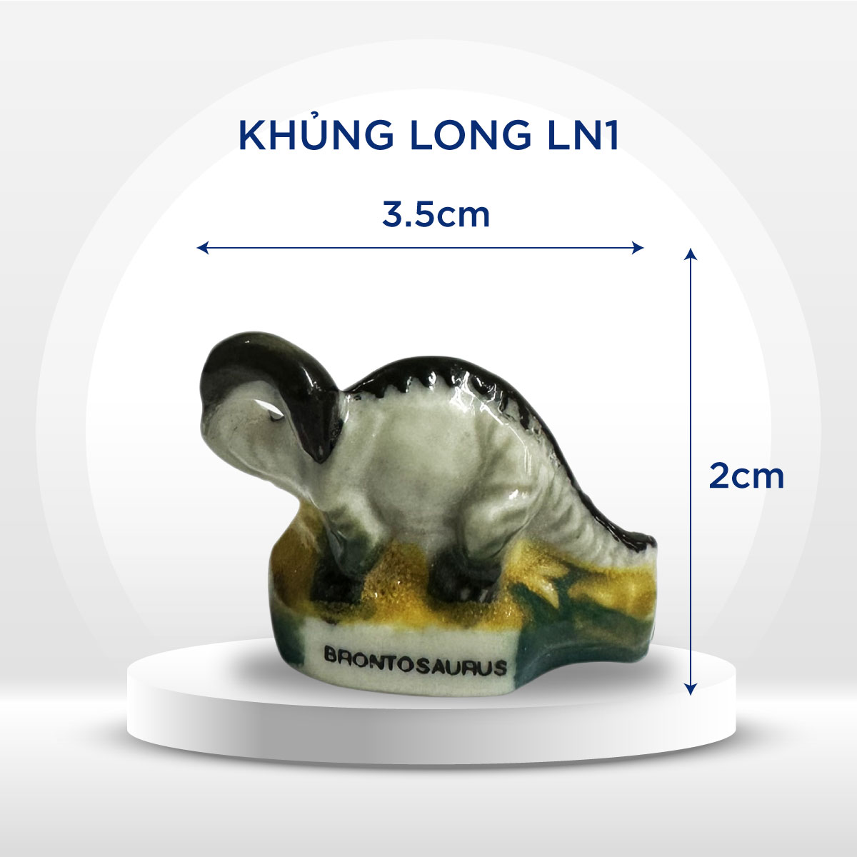 Tượng Sứ Minh Long - Khủng Long - Lưu Niệm