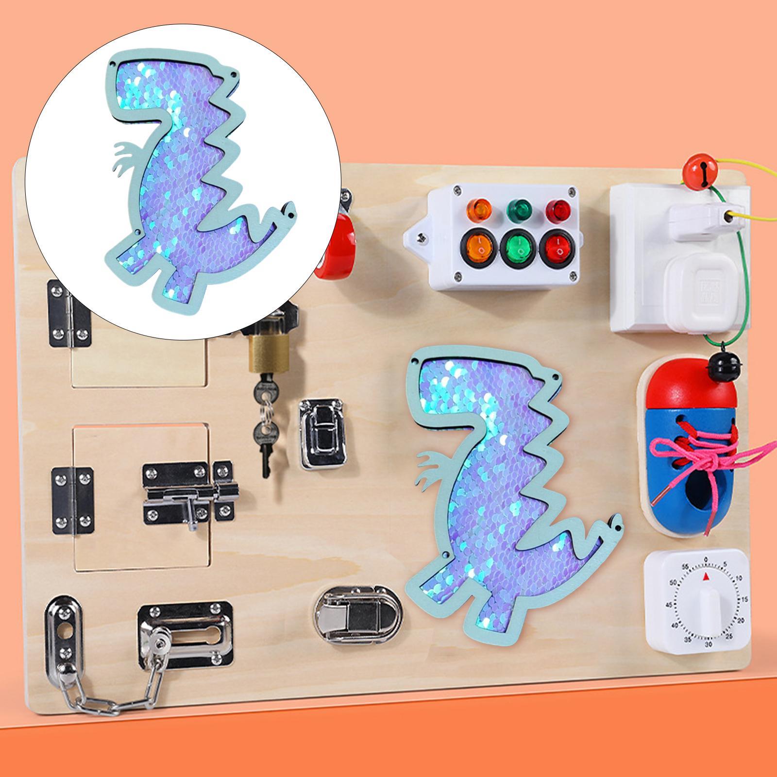 Montessori Sensory Board Toy DIY Accessories for Learning Activities Nursery