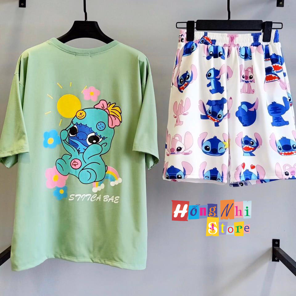 Quần Short Cartoon Unisex Màu Trắng - Quần Đùi Hoạt Hình Siêu Cute - MM