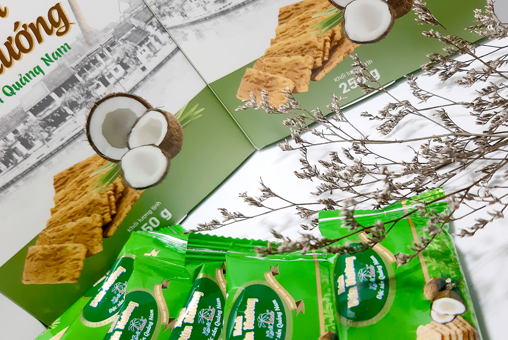 Bánh dừa nướng Bảo Linh - Đặc sản Quảng Nam
