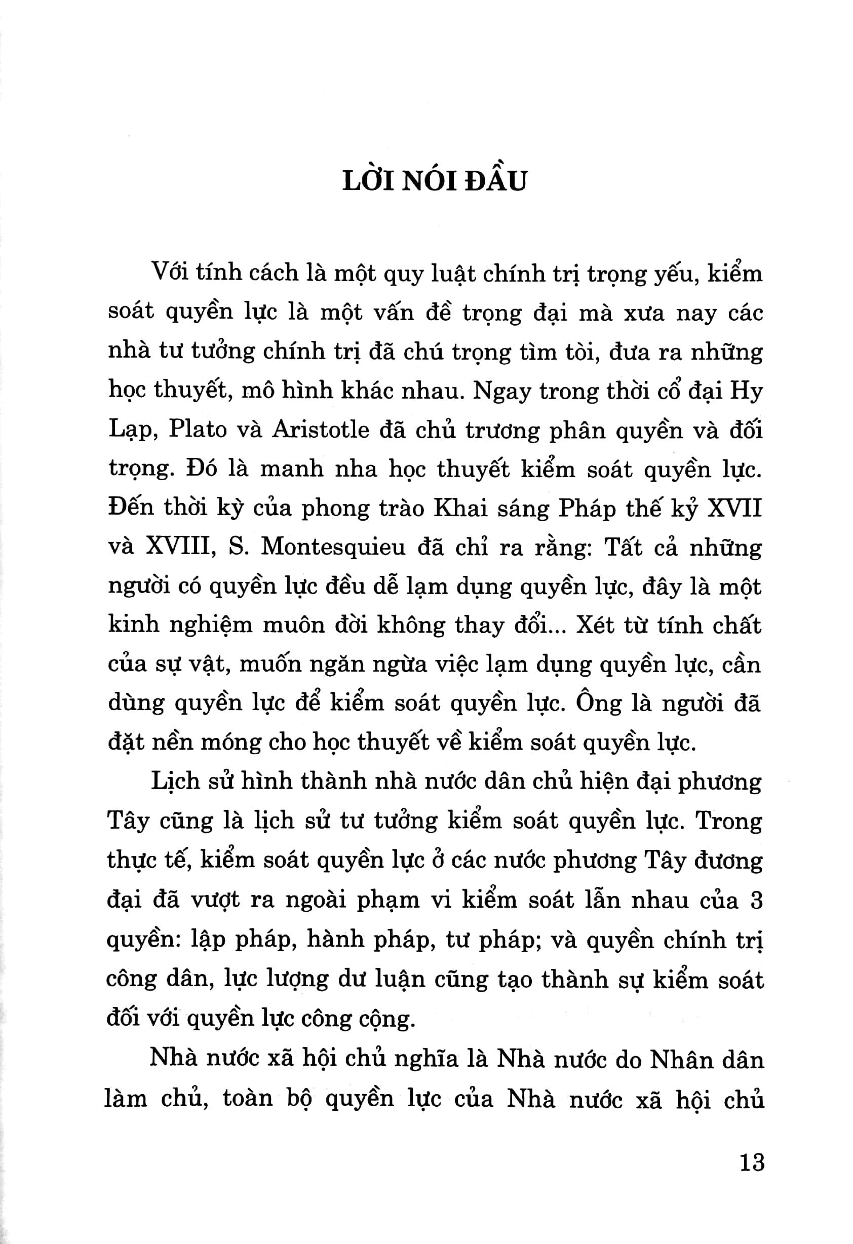 Kiểm Soát Quyền Lực Nhà Nước (Tái Bản Có Sửa Chữa, Bổ Sung)