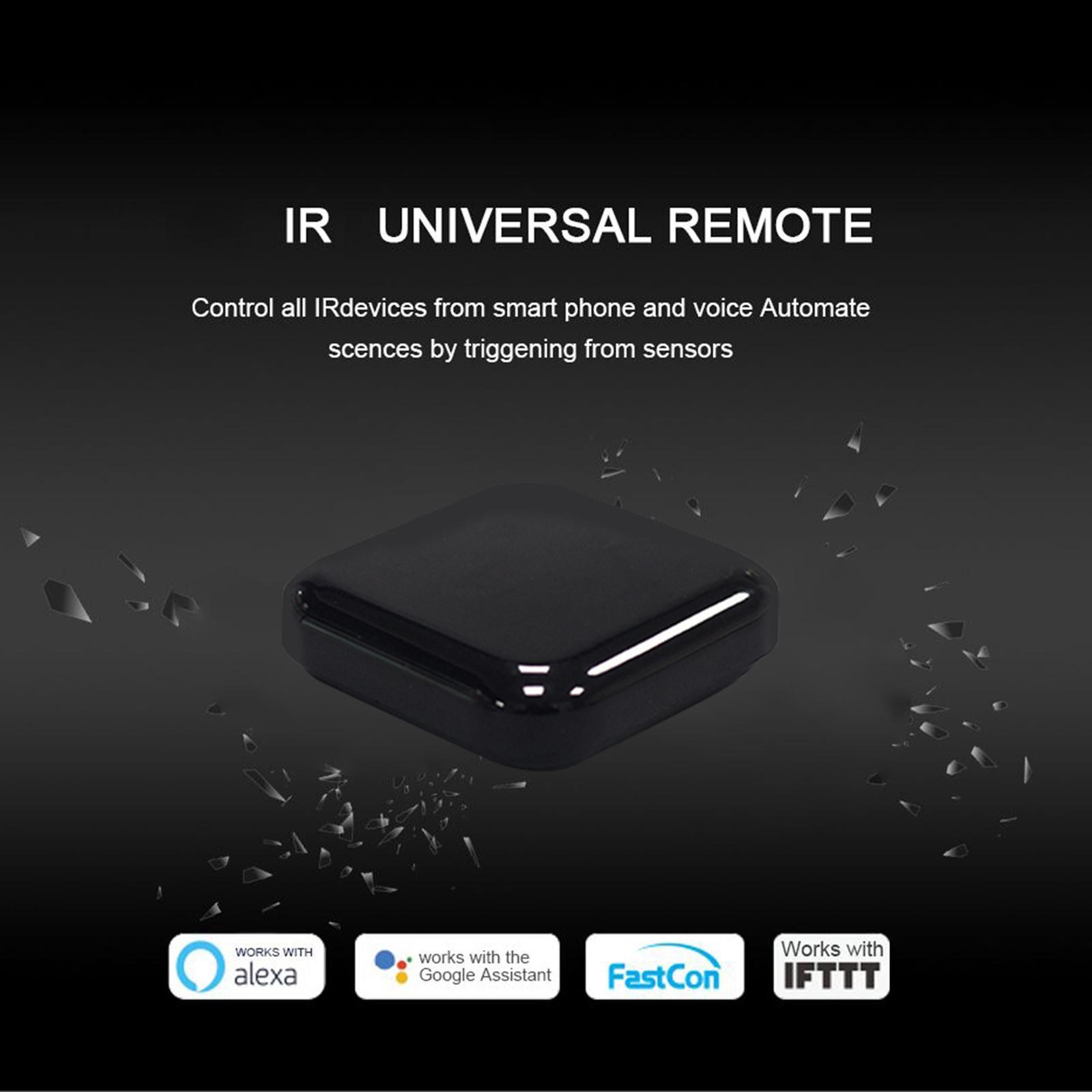 2pcs All in One WiFi IR Control Hub Compatible with Alexa No Hub Required
