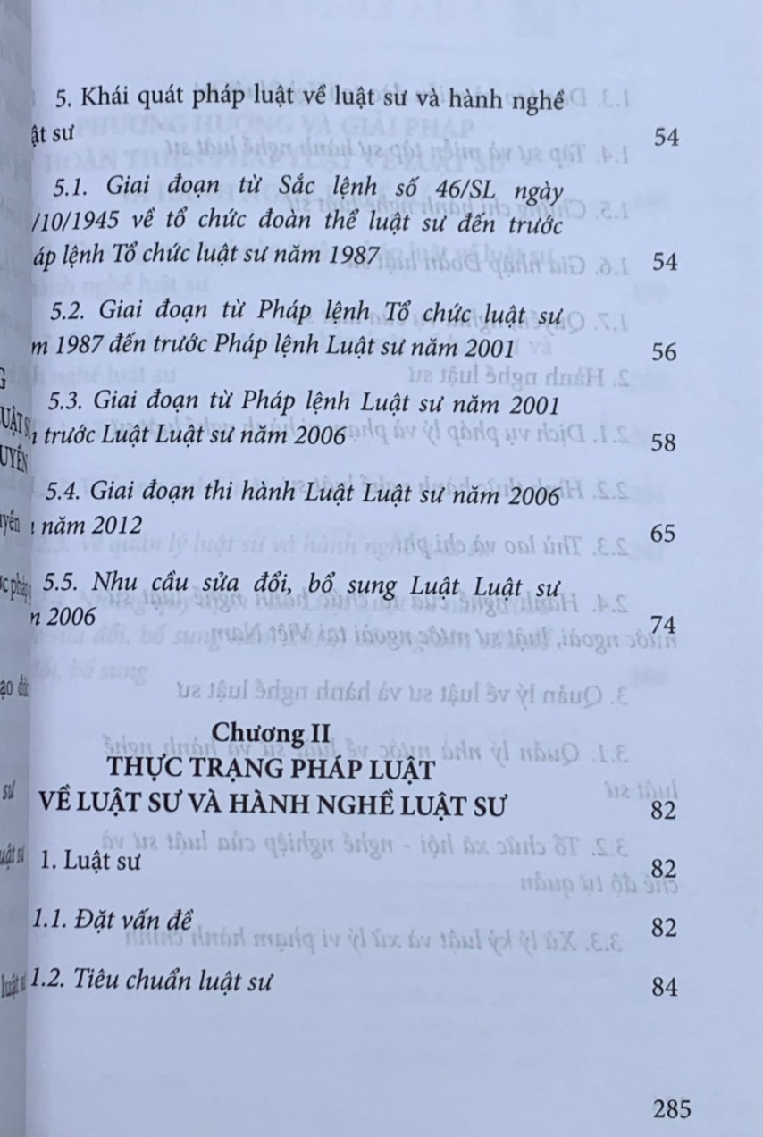 Thể chế về luật sư và hành nghề luật sư trong nhà nước pháp quyền