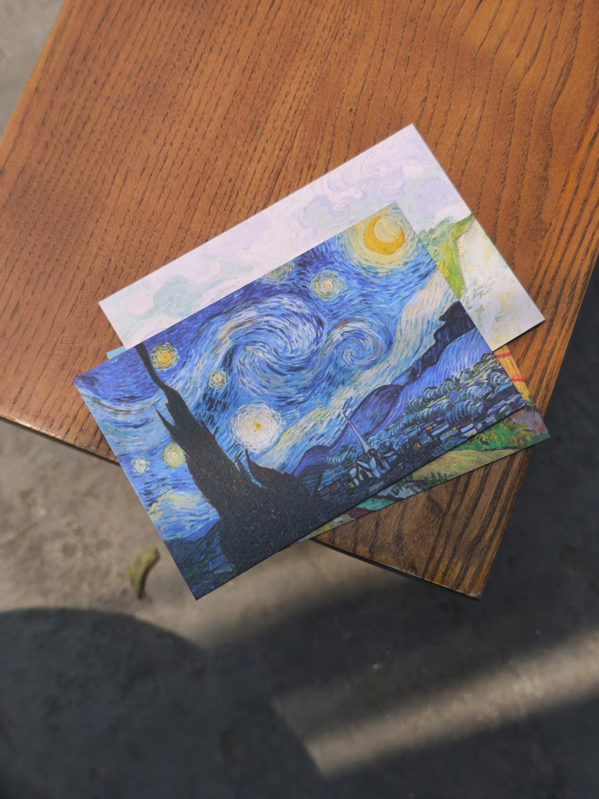 BỘ 100 POSTCARD VAN GOGH – Giấy mỹ thuật 300g cao cấp - Nho Xanh