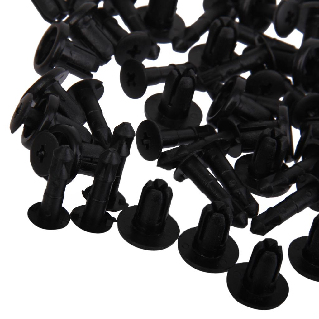 Bumper Fastener Rivet Retainer Clips for GM Replacement Pack of 30
