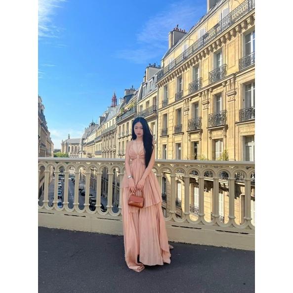 Váy Maxi Hong Cao Cấp