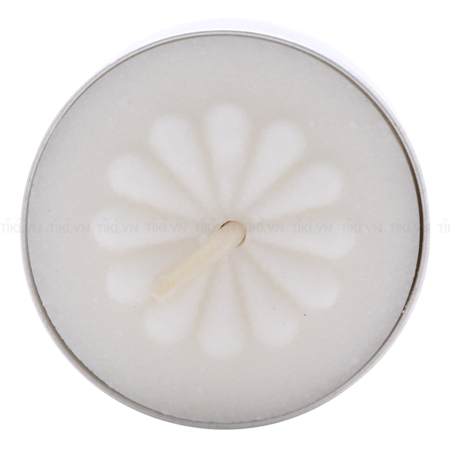 Combo 5 Hộp 10 Nến Tealight Không Khói Mỗi Nến Đốt 4 Giờ