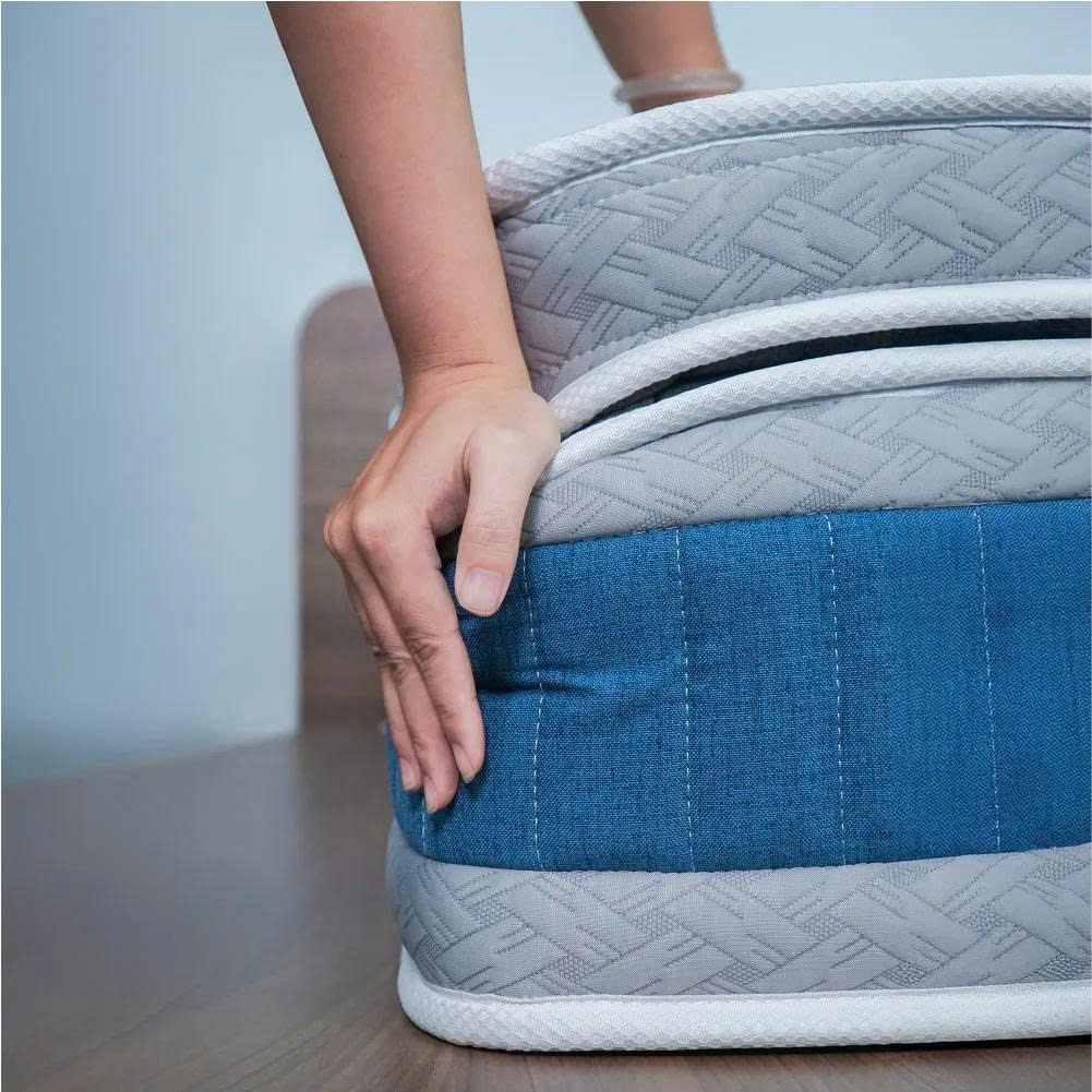 Nệm lò xo túi TATANA Supreme Latex độ dày 33 cm-Bảo Hành 10 Năm