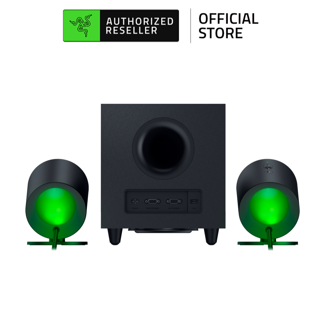 Loa Razer Nommo V2 - 2.1 PC Gaming Speakers toàn dải &amp; Subwoofer có dây (Hàng chính hãng)_RZ05-04750100-R3G1