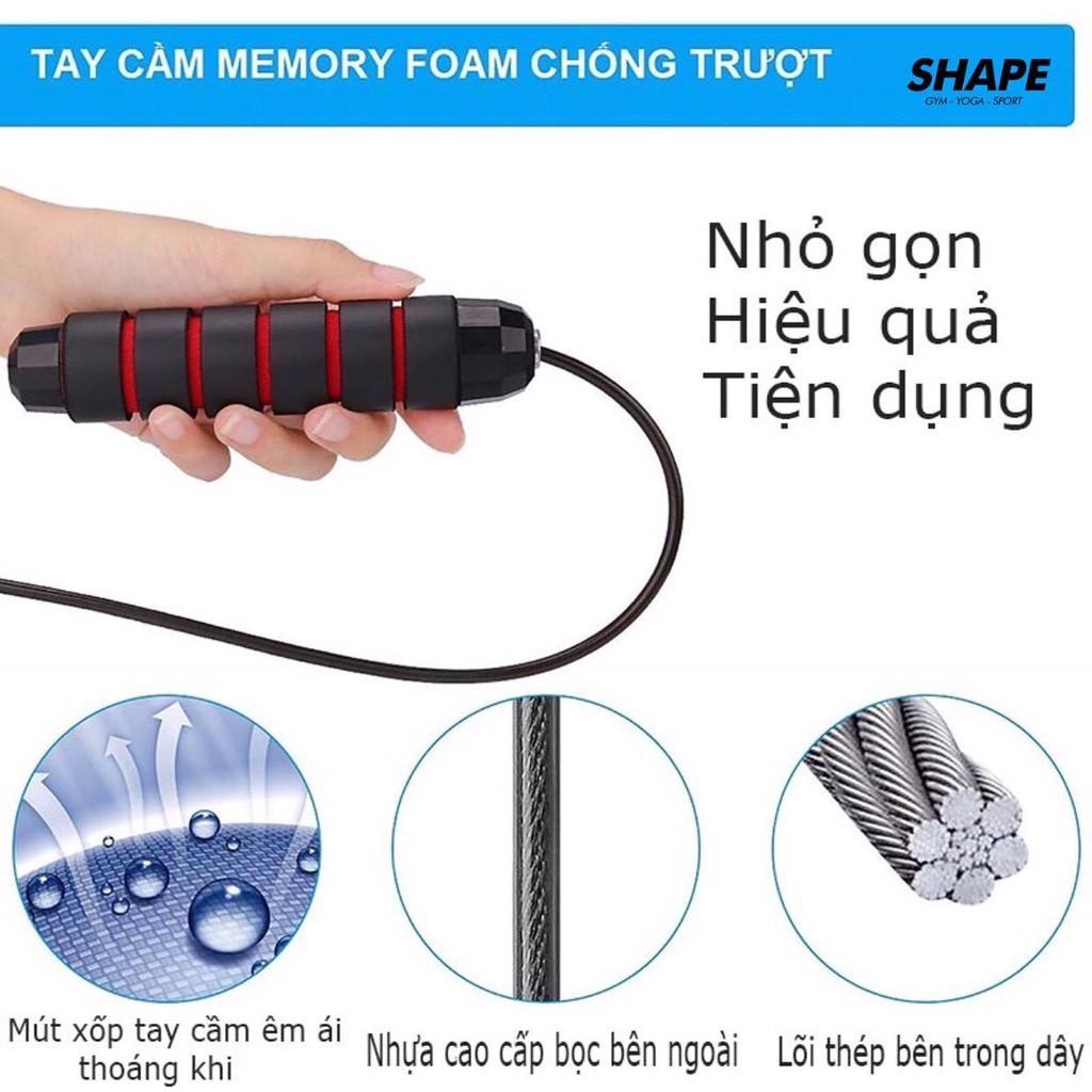 Dây nhảy thể lực tập thể dục thể thao lõi thép cao cấp 2,7m