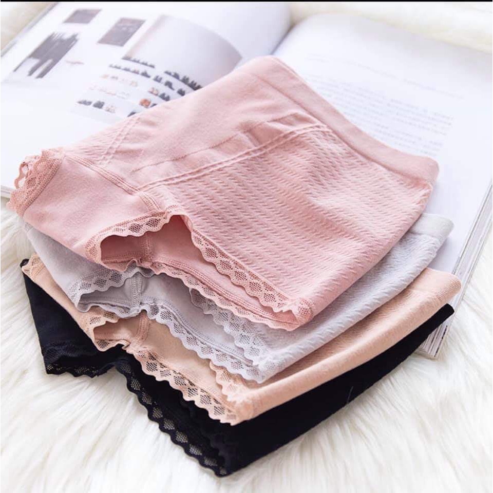 COMBO 3 QUẦN LÓT ĐÙI NÂNG MÔNG KHÁNG KHUẨN 2 IN 1- ĐỦ 3 MÀU
