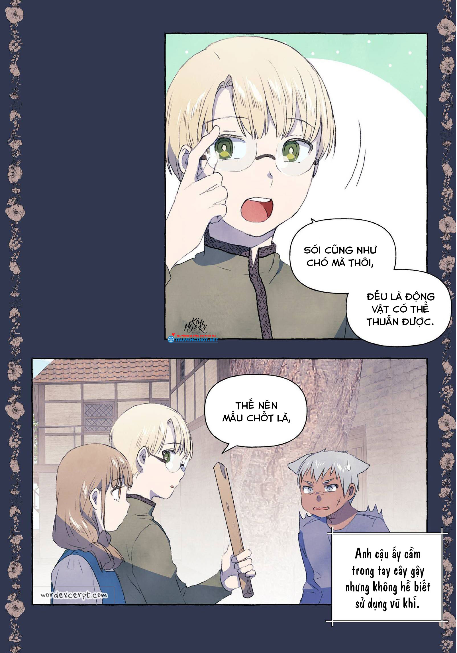 mối tình đầu của chàng sói khờ chapter 5 8