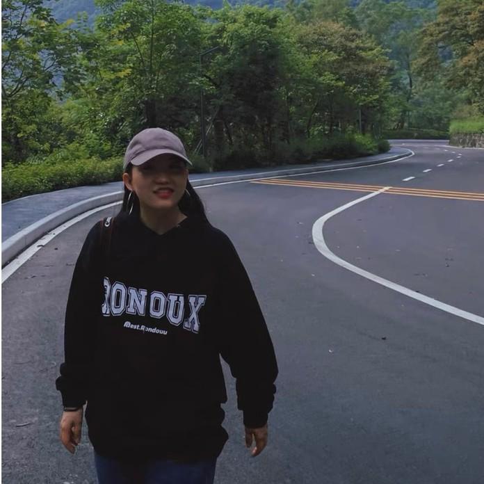 Áo hoodie nam nữ unisex form rộng có mũ in chữ RONOUX áo hoodie form rộng dày dặn YiiL HD05