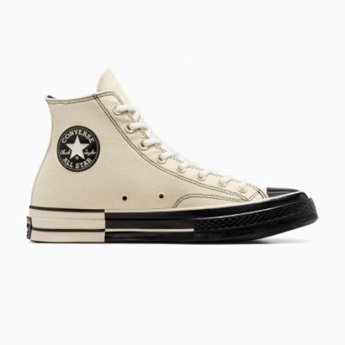 Giày Converse Chuck 70 High 'Natural Ivory/Black' - A08188C