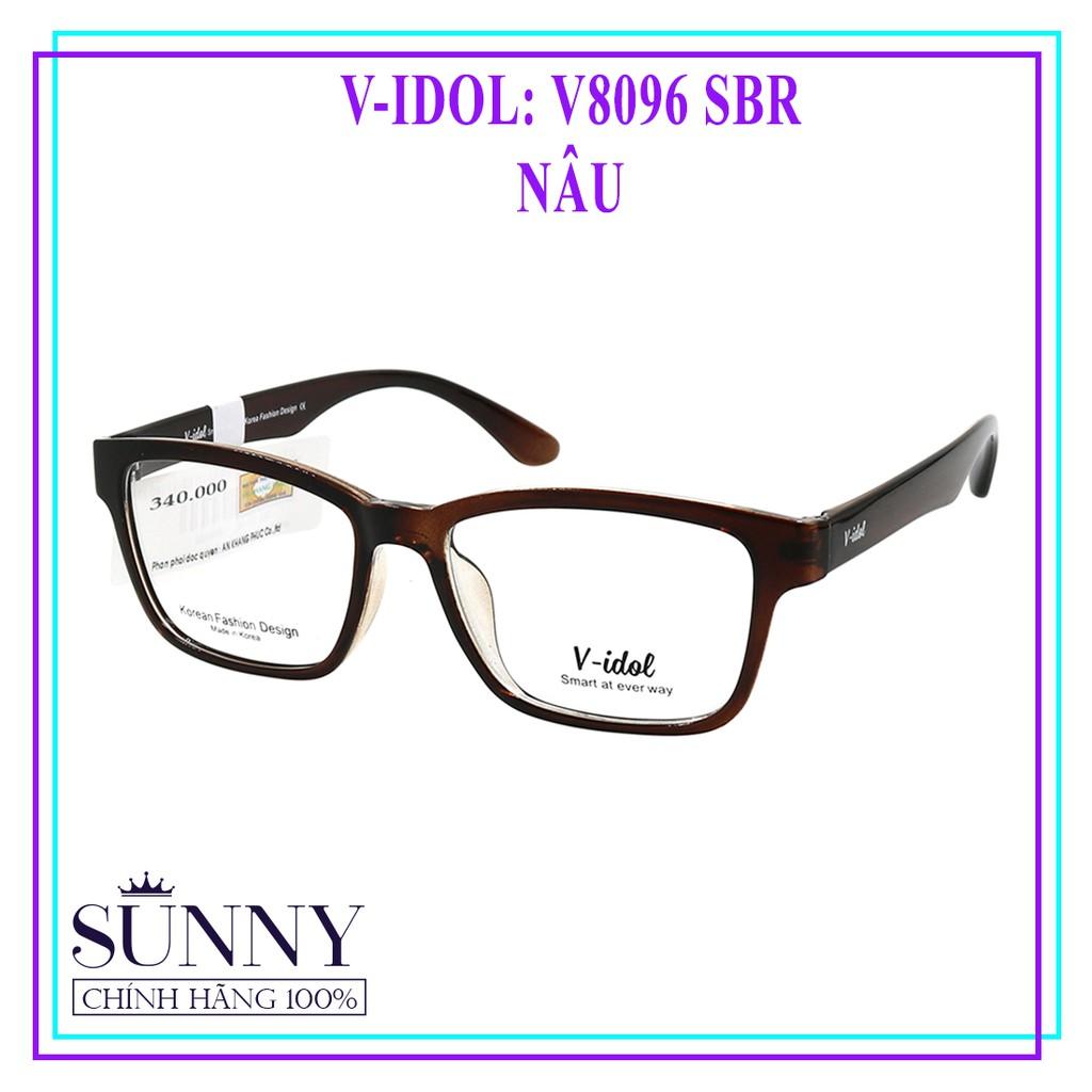 Gọng kính chính hãng V-idol V8096 màu sắc thời trang, thiết kế dễ đeo bảo vệ mắt