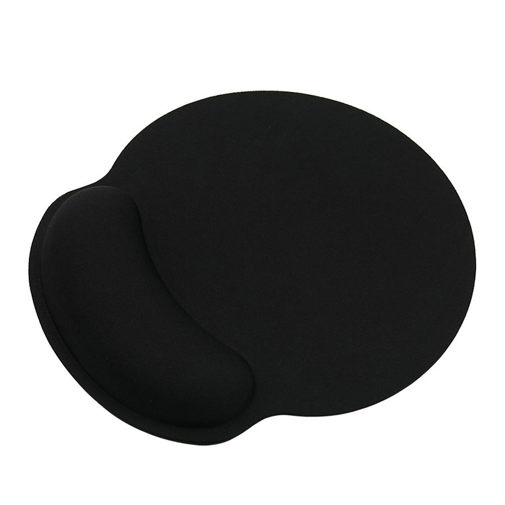 Wrist Rest Mouse Pad Memory Foam Ergonomic Design Office Mouse Pad with Non-slip Wrist Support