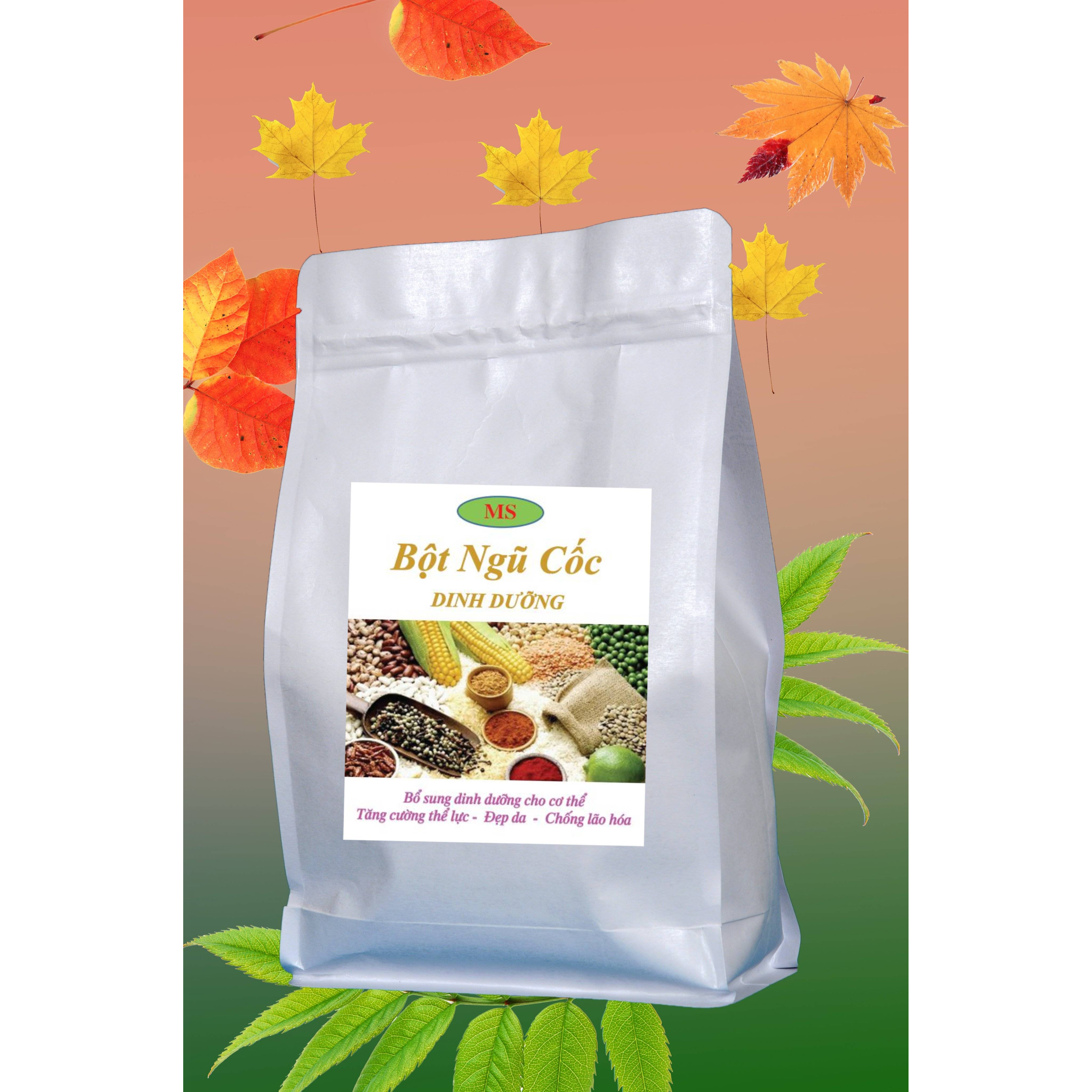 Bột ngũ cốc dinh dưỡng cao cấp 05 loại đậu &amp; hạt ( không đường )  - MS - (500gr)