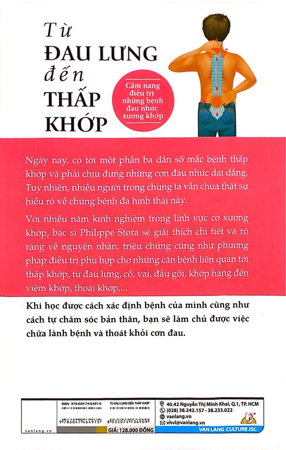 Sách - Từ Đau Lưng Đến Thấp Khớp
