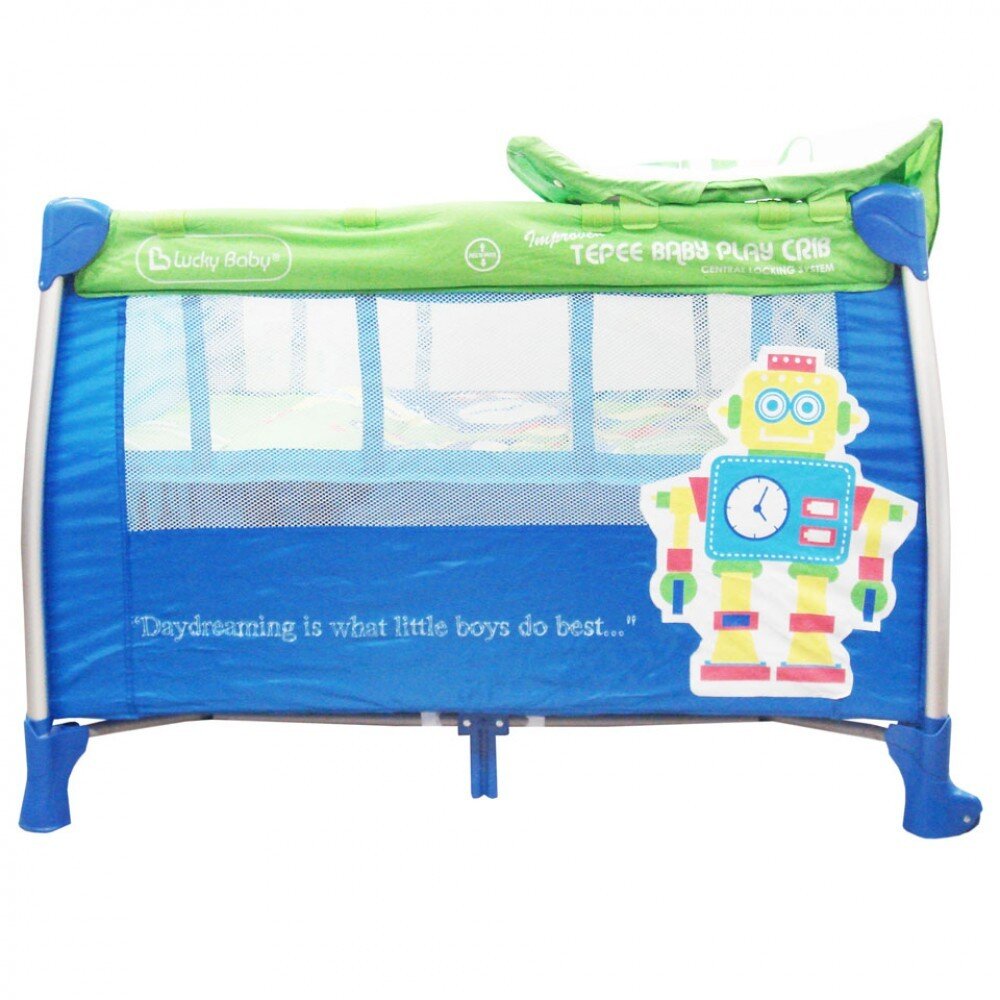 Nôi chơi Tepee Baby Play Crib Lucky Baby