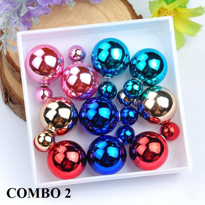 Combo 5 đôi bông tai ngọc trai