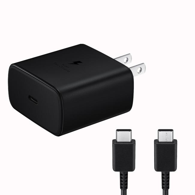 [CÓC SẠC] Củ sạc 45W siêu nhanh Adapter Fast Charging dùng cho điện thoại Samsung Galaxy Note 10+ ( Kèm cáp sạc) - Hàng nhập khẩu