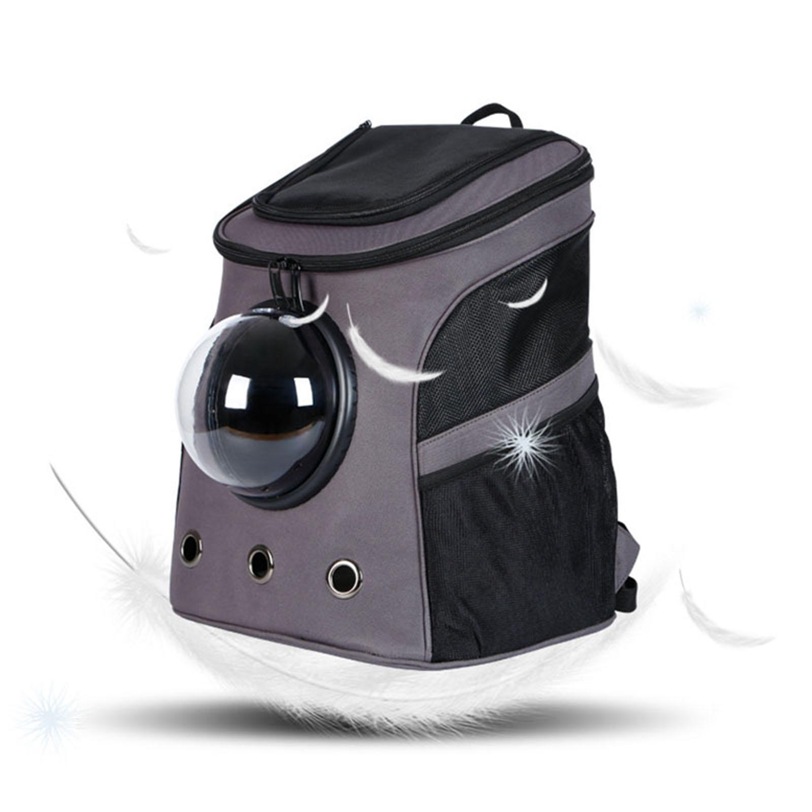Pet Carrier Backpack Space Capsule Cat Dog Carry Bag Outdoor Knapsack