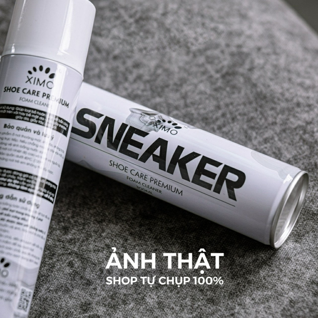 Chai xịt tạo bọt vệ sinh giày Ximo Sneaker 300ml D14