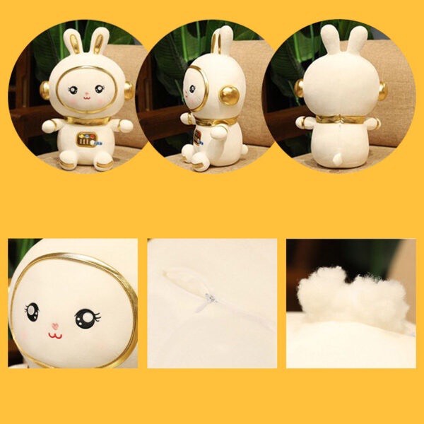 Gấu bông thỏ phi hành gia dễ thương