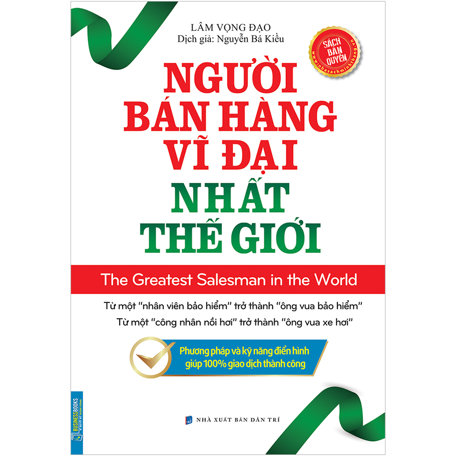 Businessbooks - Người Bán Hàng Vĩ Đại Nhất Thế Giới