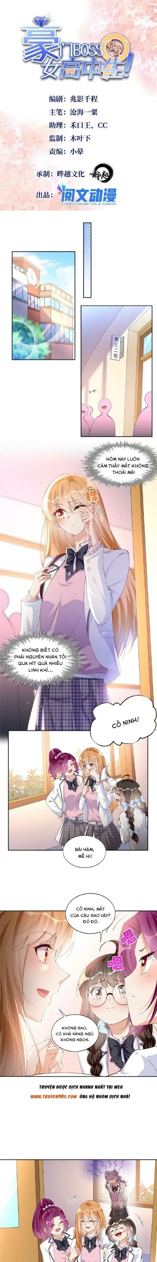 Boss Nhà Giàu Lại Là Nữ Sinh Trung Học! chapter 72.73 7