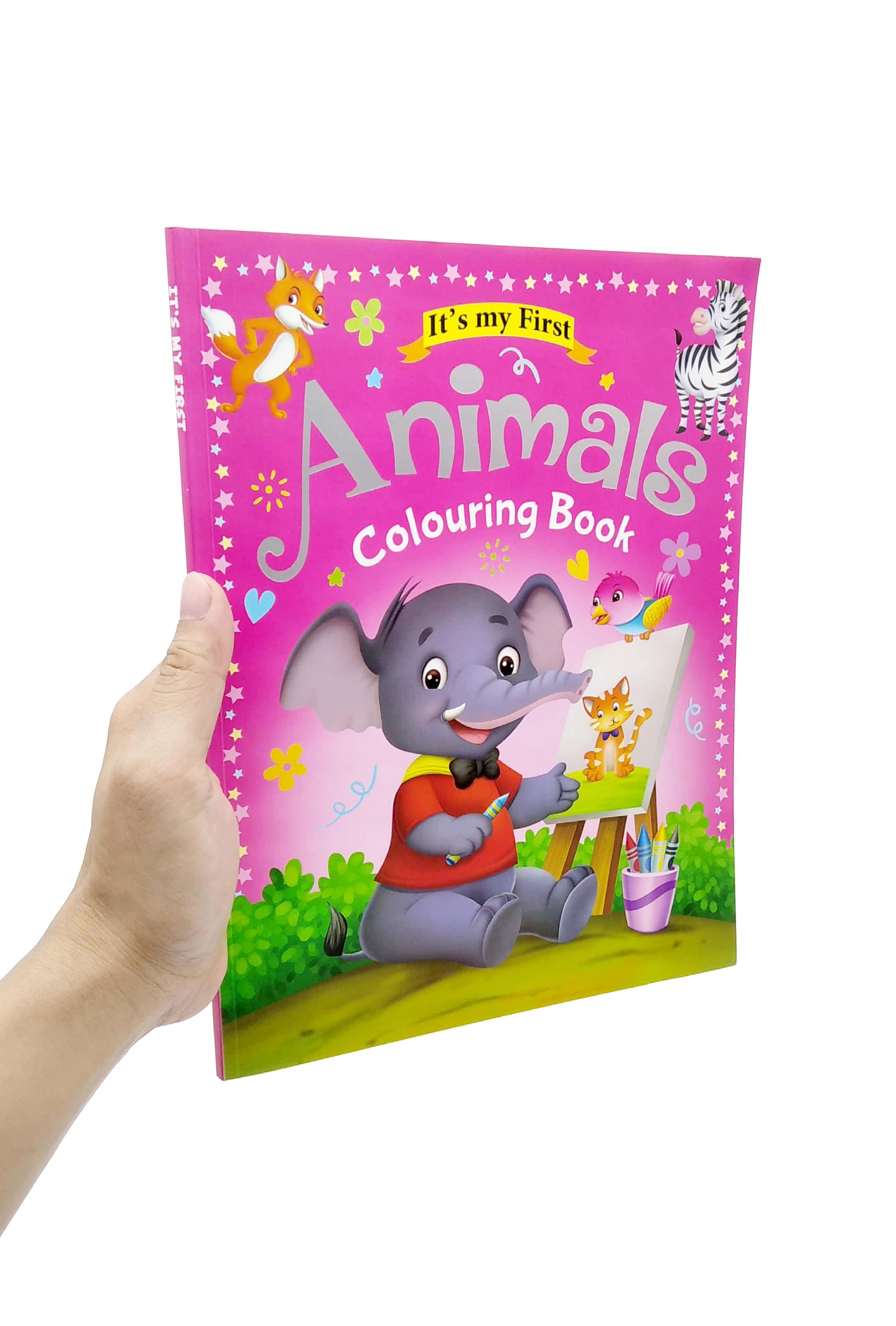 It’s My First Animals Colouring Book