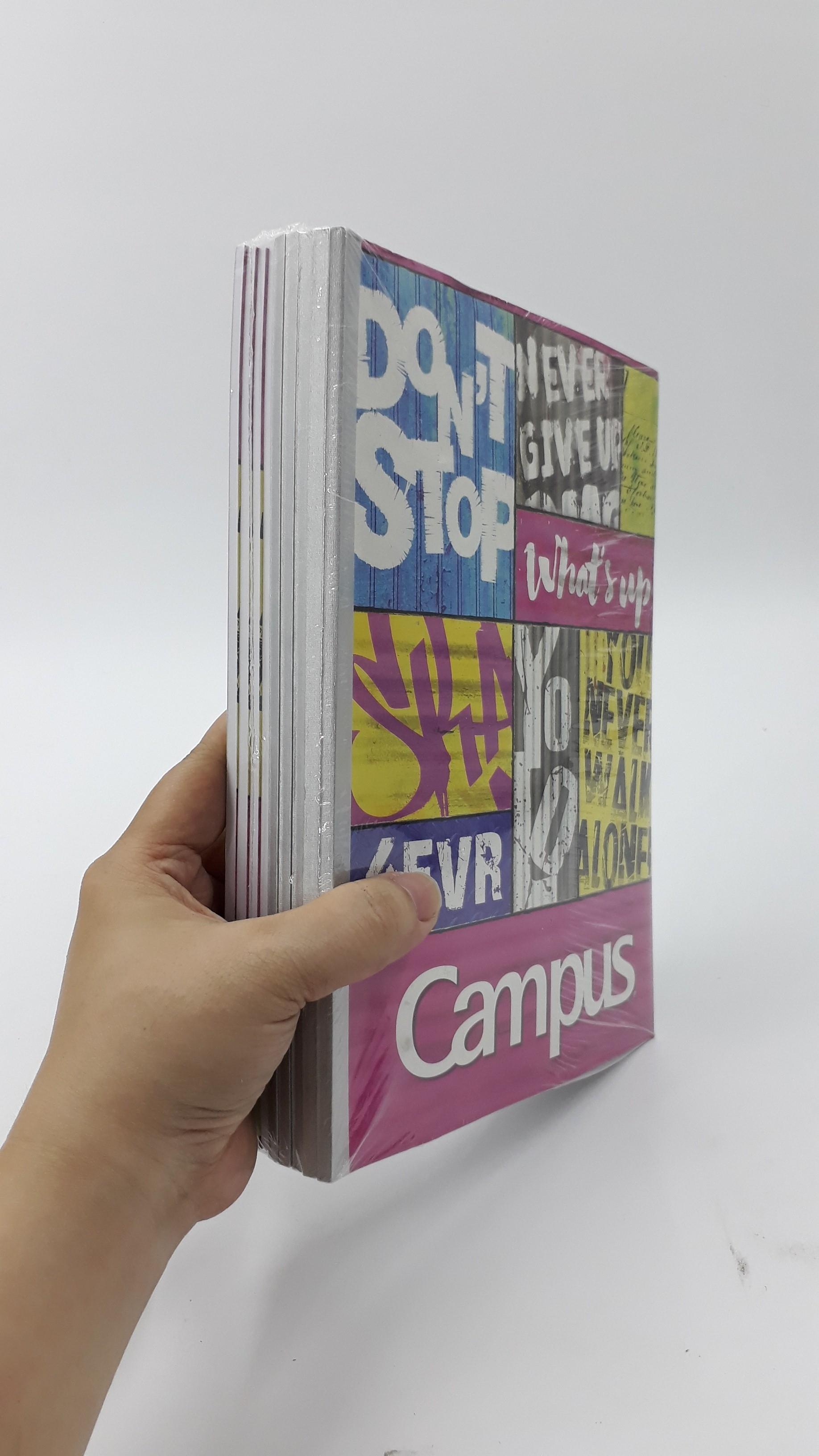 Vở Believable B5 Kẻ Ngang 80 Trang ĐL 70g/m2 - Campus NB-BBLV80 (Mẫu Màu Giao Ngẫu Nhiên)