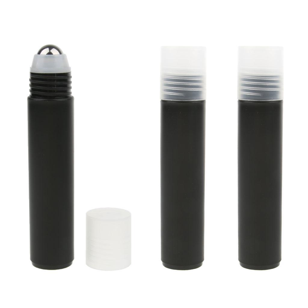 3 Pieces 35ML Black Empty Perfume Cosmetic Bottle Medicine Bottle