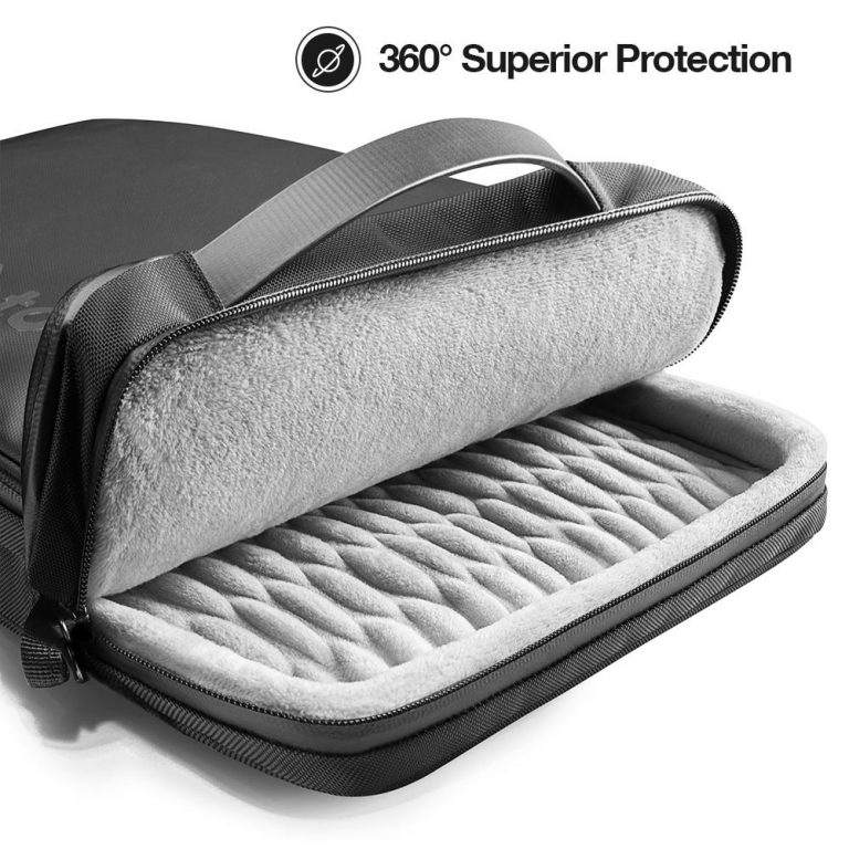 TÚI ĐEO CHÉO TOMTOC URBAN CODURA SHOULDER BAGS FOR ULTRABOOK 13/14" BLACK – H14-C01D